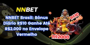 Banner Promoção Envelope Vermelho NNBET Brasil Deposite R$10 Ganhe Até R$2.000